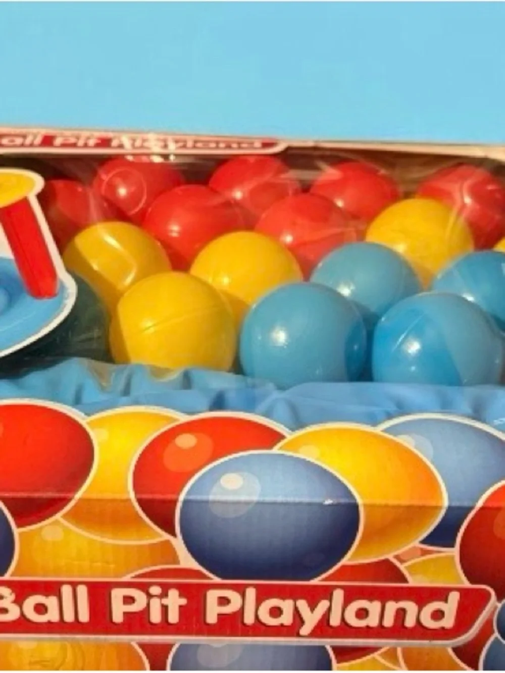 Inflatable Ball Pit Playland ~ 40 Soft Balls~ Activity Center ~ Indoor & Outdoor